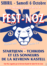 Fest Noz à Sibiril Kevrenn Kastell