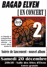Bagad Elven en Concert
