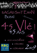 45 ans Bagad St Ewan Bubry