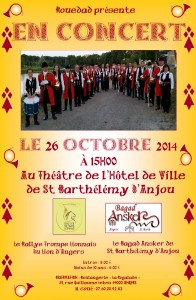 Concert du 26 octobre 2014